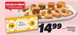 IGA LES FILLES FATTOUSH BAKLAVAS offer