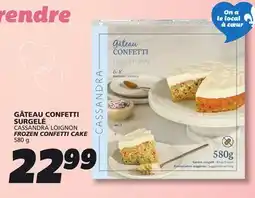 IGA FROZEN CONFETTI CAKE offer