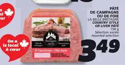 IGA COUNTRY STYLE OR LIVER PÂTÉ offer