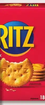 IGA RITZ CRACKERS offer