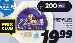IGA CHEVALIER CHEESE offer