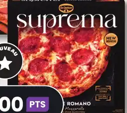 IGA DR. OETKER SUPREMA FROZEN PIZZA offer