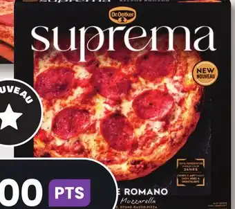 IGA DR. OETKER SUPREMA FROZEN PIZZA offer