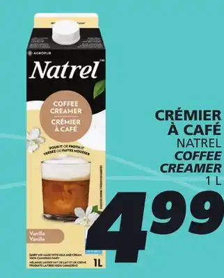 IGA NATREL COFFEE CREAMER offer