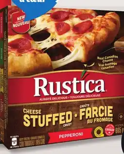 IGA RUSTICA FROZEN PIZZA offer