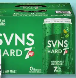 IGA SVNS HARD 7-UP ALCOHOLIC MALT BEVERAGE offer