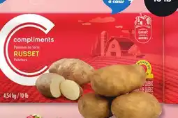IGA RUSSET POTATOES offer