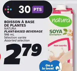 IGA NATURA PLANT-BASED BEVERAGE offer