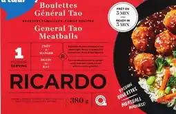 IGA RICARDO FROZEN MEALS offer