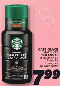 IGA STARBUCKS ICED COFFEE offer