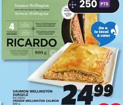 IGA RICARDO FROZEN WELLINGTON SALMON offer