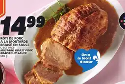 IGA C'EST PRÊT! MUSTARD ROAST PORK BRAISED IN SAUCE offer