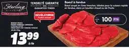 IGA STERLING SILVER FRESH BEEF FOR CHINESE FONDUE offer