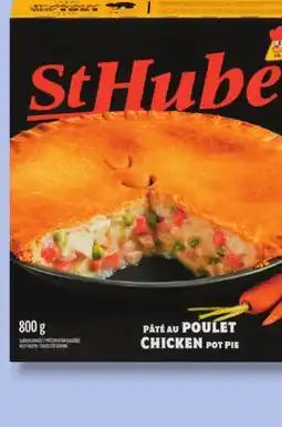 IGA ST-HUBERT FROZEN PIE, TOURTIÈRE, GRATIN OR QUICHE offer