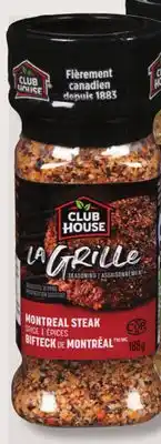 IGA CLUB HOUSE LA GRILLE SEASONINGS offer