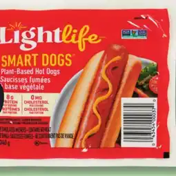 IGA LIGHTLIFE TOFU, PLANT-BASED WIENERS offer