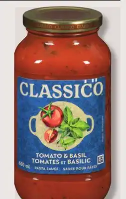 IGA CLASSICO PASTA SAUCE offer