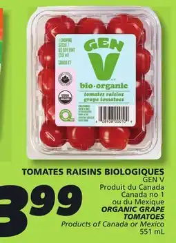 IGA ORGANIC GRAPE TOMATOES offer