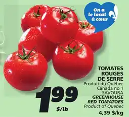 IGA SAVOURA GREENHOUSE RED TOMATOES offer