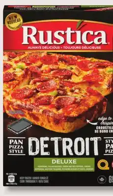 IGA RUSTICA STYLE DETROIT FROZEN PIZZA offer