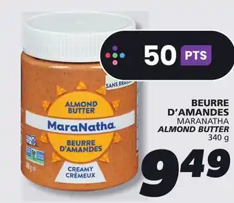 IGA MARANATHA ALMOND BUTTER offer