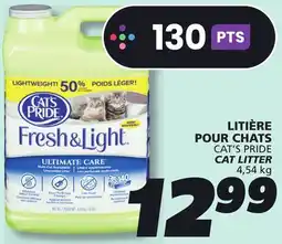 IGA CAT'S PRIDE CAT LITTER offer