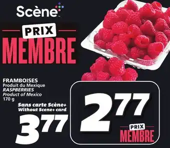 IGA RASPBERRIES offer