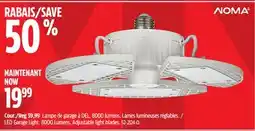 Canadian Tire NOMA LED Garage Light, 8000 Lumens offer