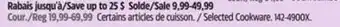 Canadian Tire Selected Cookware offer