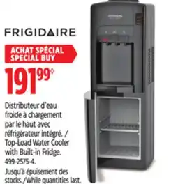 Canadian Tire Top-Load Water Cooler with Built-in Fridge offer