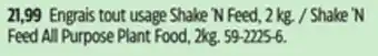 Canadian Tire Miracle-Gro Shake 'N Feed All Purpose Plant Food offer