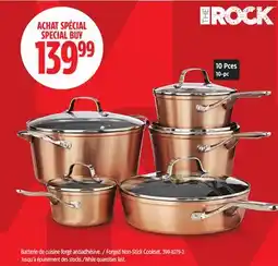 Canadian Tire THE ROCK Forged Non-Stick Cookset offer