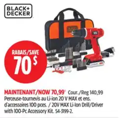 Canadian Tire 20V MAX Li-Ion Drill/Driver offer