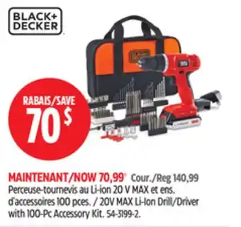 Canadian Tire 20V MAX Li-Ion Drill/Driver offer