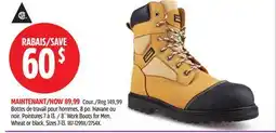 Canadian Tire Altra 8˝ Work Boots for Men offer