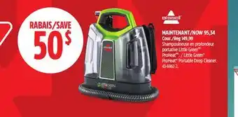 Canadian Tire BISSELL Little Green ProHeat Portable Deep Cleaner offer