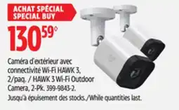 Canadian Tire HAWK 3 Wi-Fi Outdoor Camera, 2-Pk offer