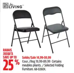 Canadian Tire Selected Folding Furniture offer