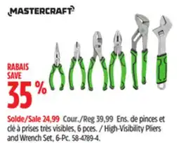 Canadian Tire High-Visibility Pliers and Wrench Set offer