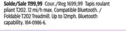 Canadian Tire Foldable T202 Treadmill offer