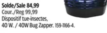 Canadian Tire PIC 40W Bug Zapper offer