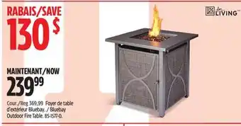 Canadian Tire For Living Outdoor Fire Table offer