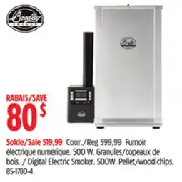 Canadian Tire Digital Electric Smoker offer