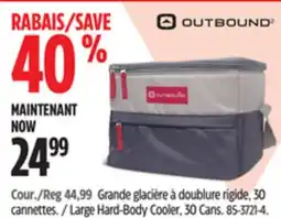 Canadian Tire Large Hard-Body Cooler, 30 Cans offer