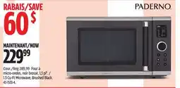 Canadian Tire Paderno 1.3 Cu-Ft Microwave offer