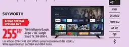 Canadian Tire Skyworth 4 Google Smart TV offer