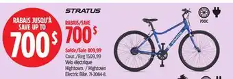 Canadian Tire Stratus Hightown Electric Bike offer