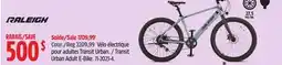 Canadian Tire Raleigh Transit Urban Adult E-Bike offer