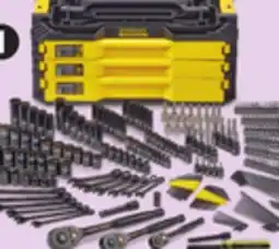 Canadian Tire Stanley Professional Grade Black Chrome Socket Set offer