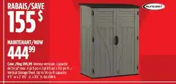 Canadian Tire Suncast Vertical Storage Shed offer